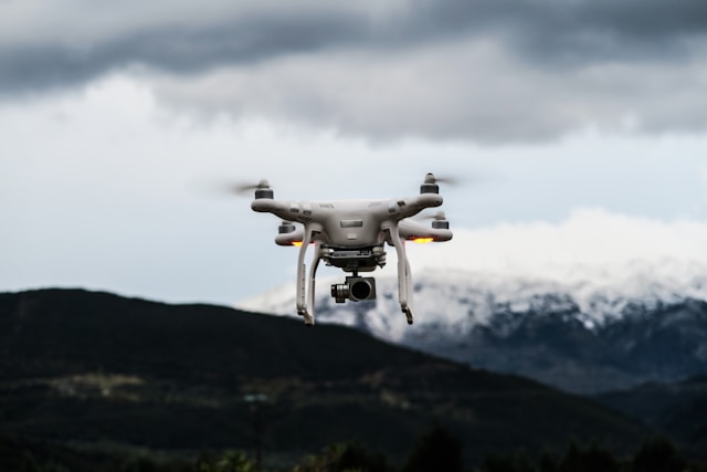 drone pour analyse d'une isolation