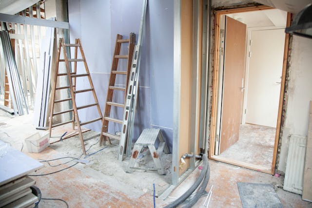 travaux d'isolation