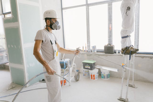 travaux d'assèchement des murs